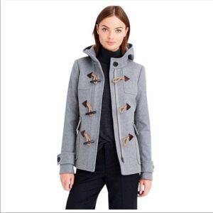 J Crew Wool Melton Toggle Coat